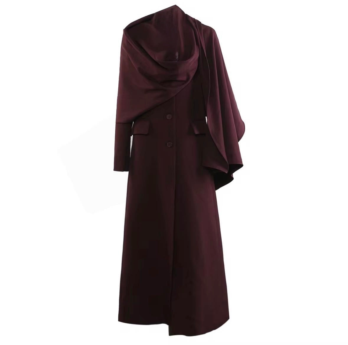 Blazer Abaya with Scarf