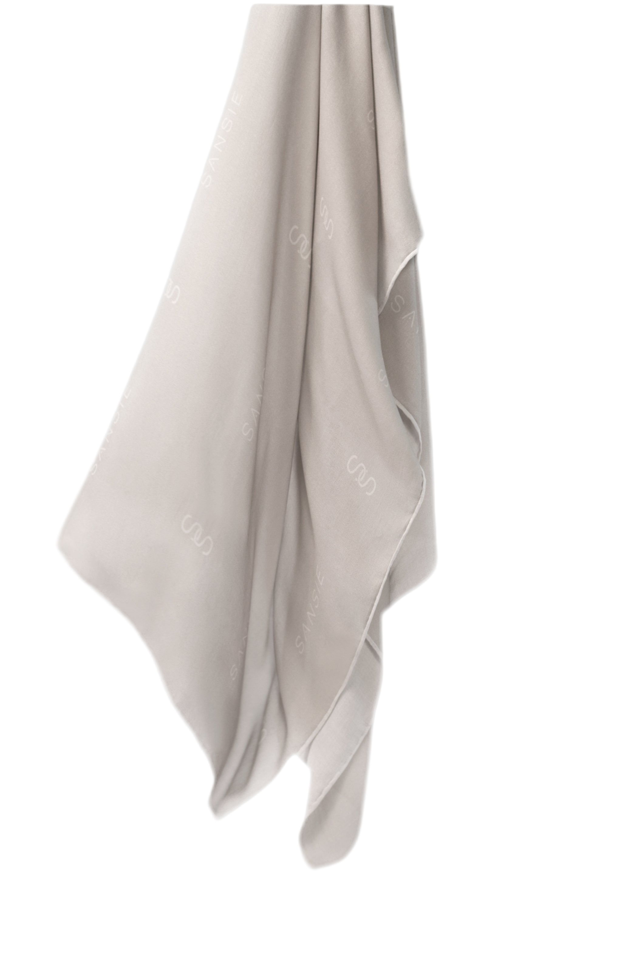 Monogram Silver Scarf