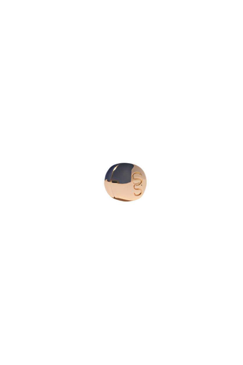 Monogram Gold Stay Up Pin
