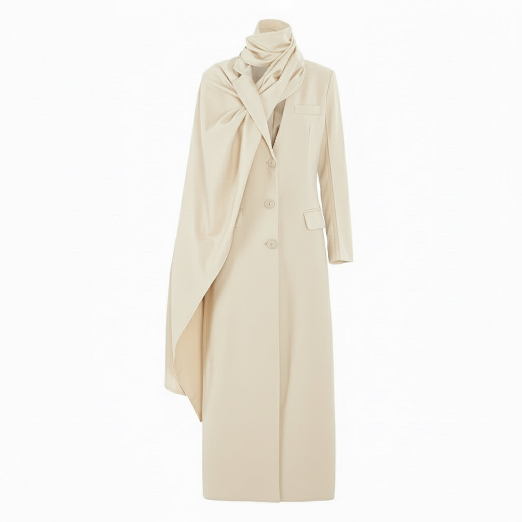 Blazer Abaya with Scarf