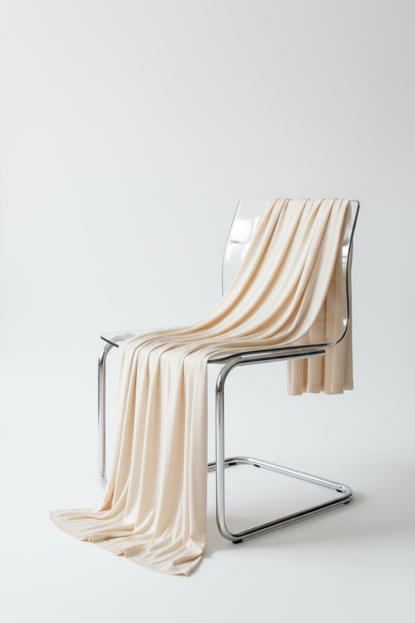 Bamboo Jersey Scarf - Effen vanille