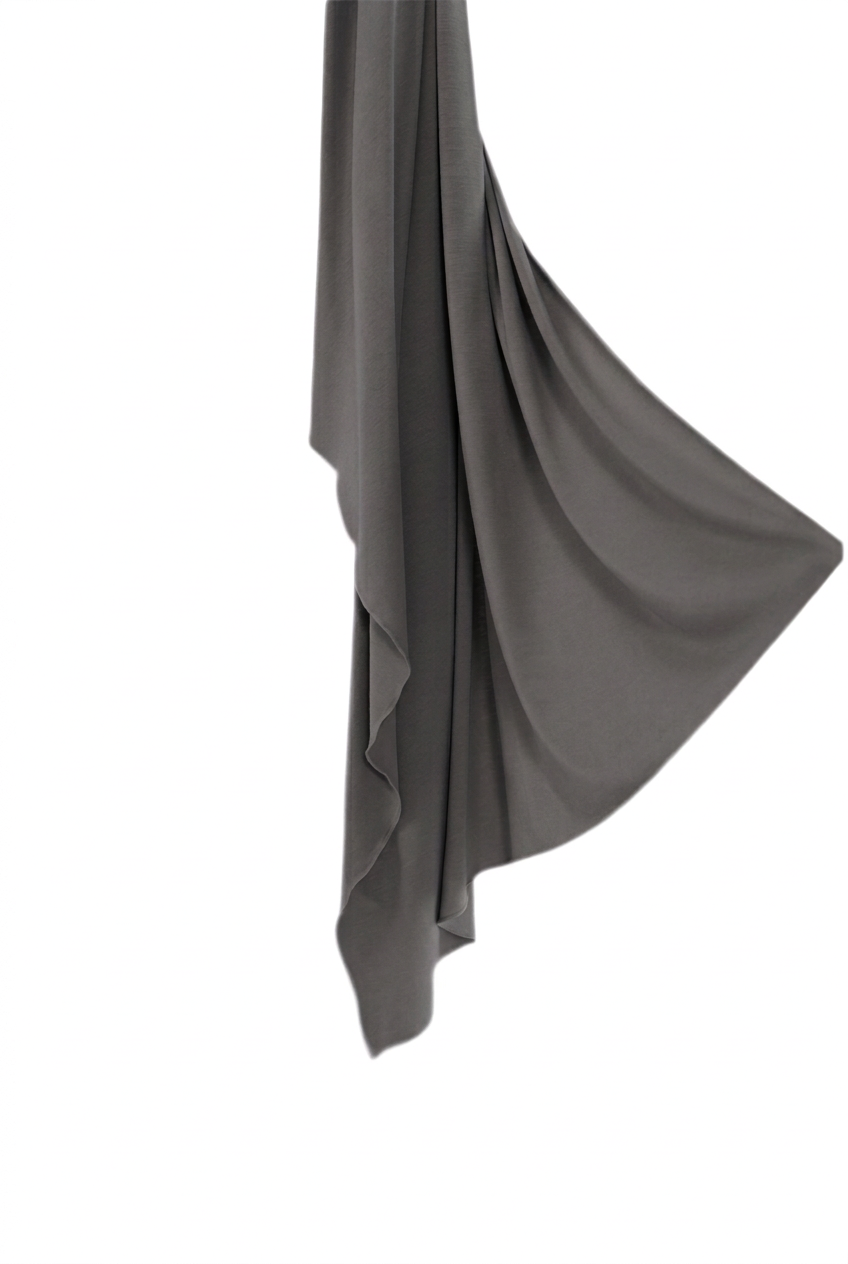 Hangende jersey in iets donkerder Charcoal Grey