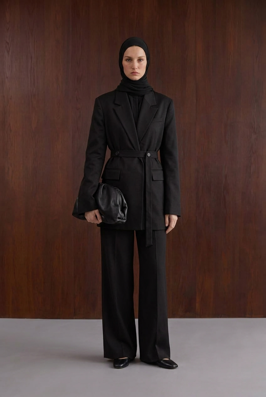Sansie Suit in Black