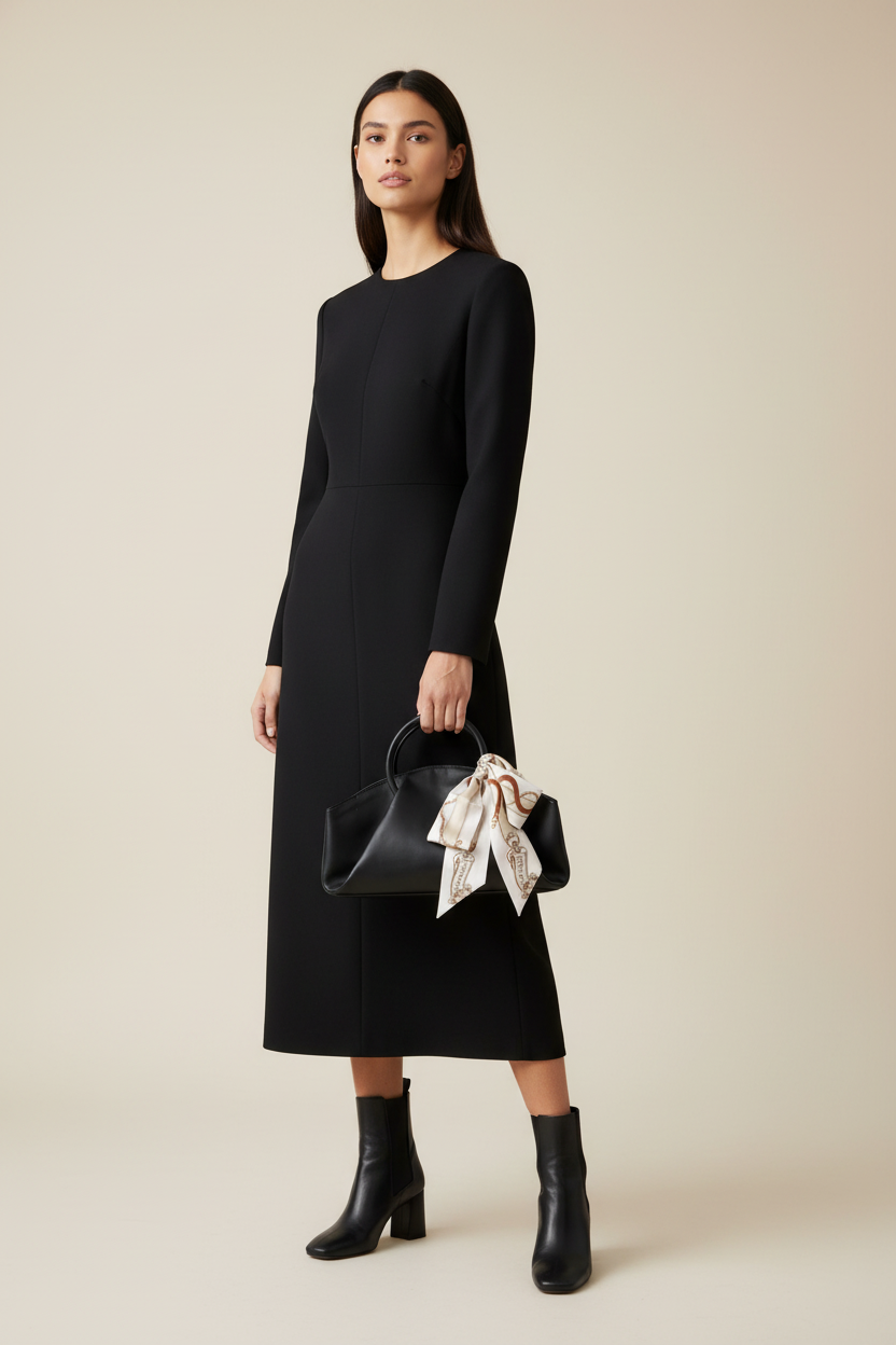 Model met tas en SANSIE Twilly