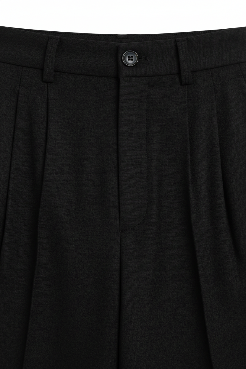 Detail shot - fabric and tailoring