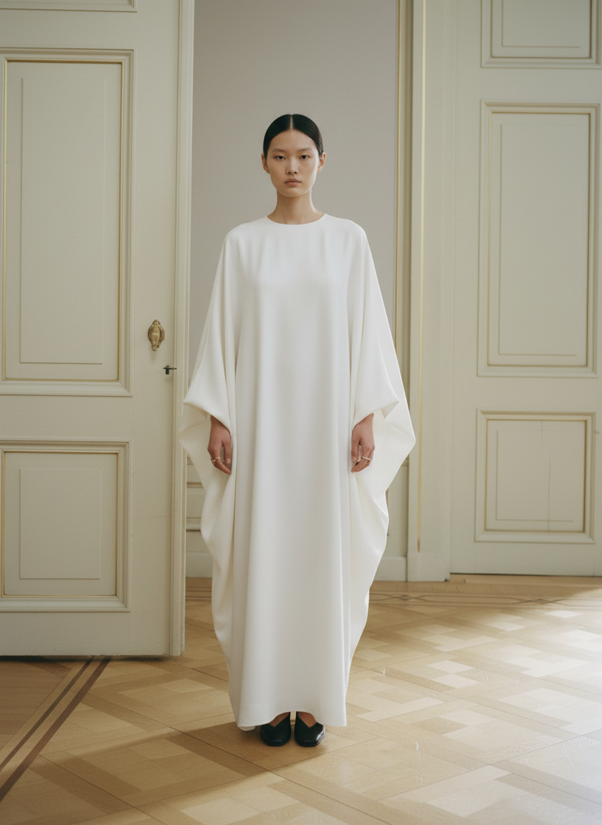 Witte Abaya - 2